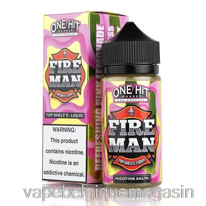 Vape Jetable Pompier - One Hit Wonder - 100ml 0mg